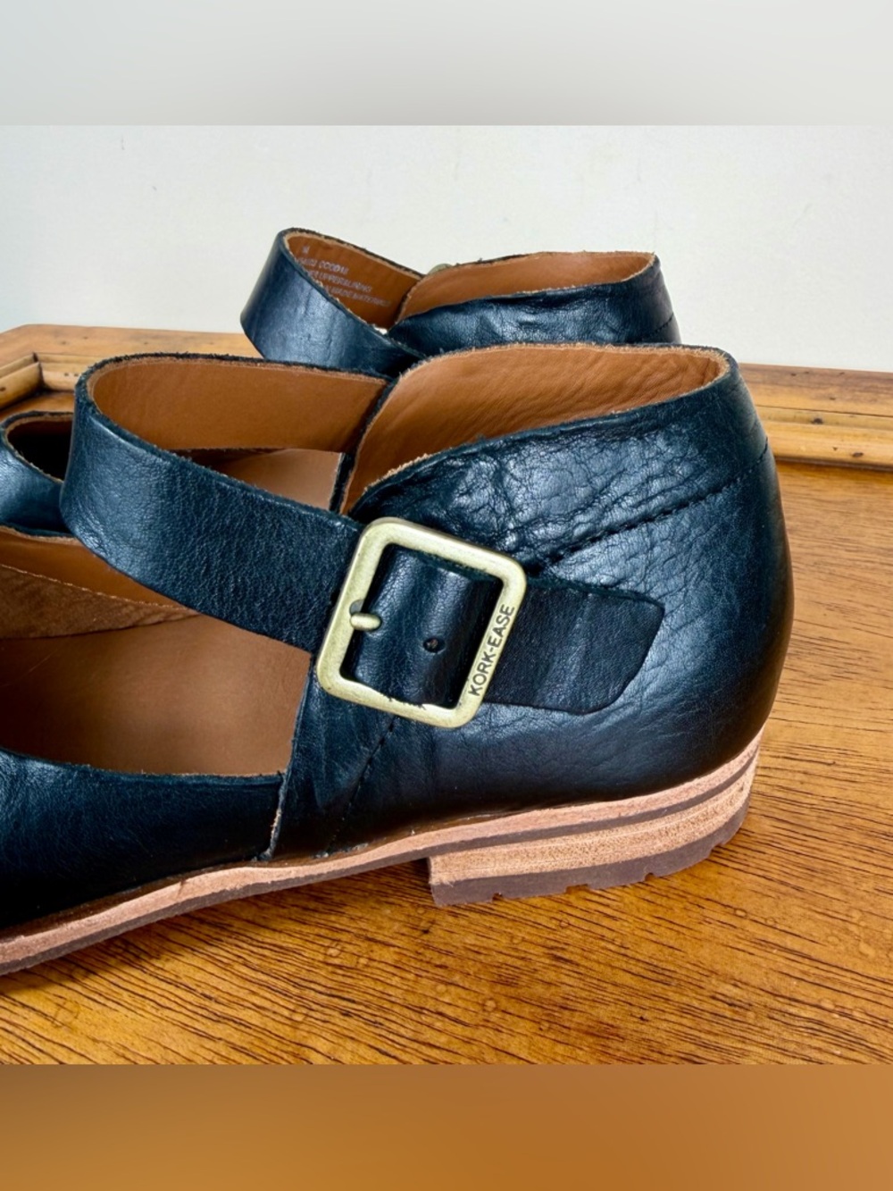 Kork-Ease Women’s Bellota Mary Jane Flat Black Black Size 7 - Picture 9 of 14